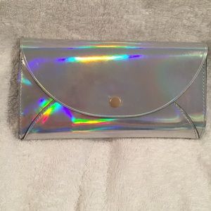 Kate Spade Saturday Envelope Wallet Metallic Leath